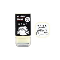 [카카오프렌즈 라이프 사각 스탬프 1P] 칭찬도장 다이어리스탬프 다이어리용품 다이어리꾸미기 선물용문구 감성문구 캐릭터문구 긍정메시지 칭찬스탬프 귀여운도장, 1개, 춘식이 부들부들