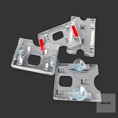 다온58 주차증 케이스 연락처기재, (세로)