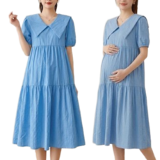 해피인뉴 빅카라 임산부 겸용 원피스 빅사이즈