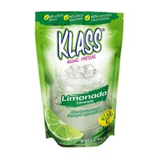 Klass 멕시코 맛 음료 믹스 파우더 리모나다 399g 2개, 1) 레몬 - 14.1 Ounce Pack of 2, 1개