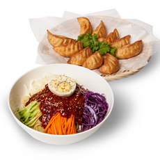 보영만두 고기군만두480g + 쫄면 2인 세트(중간맛), 990g, 1세트