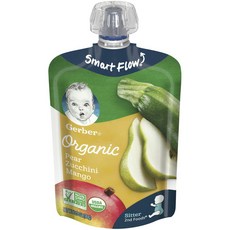 거버 스마트 플로우 어린이스무디 99g, 1개, 배 + 호박 + 망고