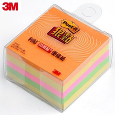 3M 狠黏利貼紙磚便條紙2055S 多色可選 黏性強不易掉落, 1個