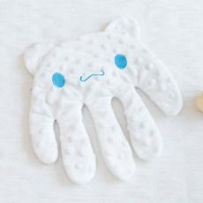 嬰兒睡覺安撫手掌哄睡神器寶寶躺摟安撫入睡防驚跳脹氣廠家批發, 白色(帶拍打機芯+音樂+遙控器+充電線)