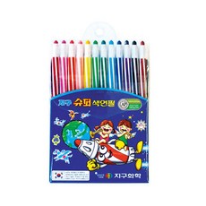 지구화학 슈퍼색연필 12색 샤프식색연필, 1개