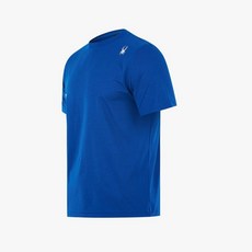 스파이더 남성 유로스포츠 모노그램 로고 반팔 티셔츠 SPJMCNRS222MBLU 144677