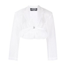 자크뮈스 라 베스트 덴텔 크롭 재킷