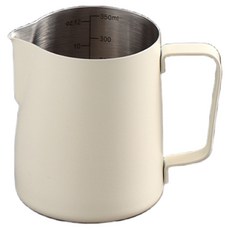 가와시마야 커피 밀크 저그 350ml XW-530, 1개, 유백색