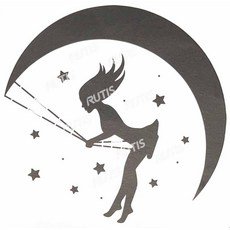 蝶古巴特DIY型染版 ST-CU2-0065 簍空模板 塗鴉模版 繪畫模版，輕鬆打造獨特風格, 1個