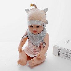 嬰兒帽子秋冬新生兒保暖無骨胎帽秋冬季3個月寶寶套頭帽可愛超萌