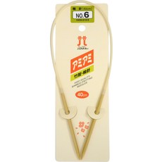 하마나카 아미아미 윤침 길이 40cm 6호 H250-610-6