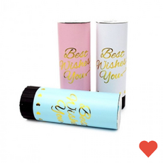 파티 풍선 생일축하 컨페티 꽃가루폭죽 총 생일 폭죽 브라이덜샤워, 화이트