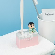 짱구는 못말려 세면대 칫솔 살균기 피규어