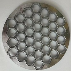 無品牌 鋁合金餃子器 大號家用 37孔, 1個, 小型包餃子神器37孔