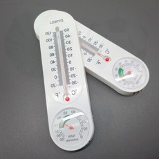 아날로그 눈금 온습도계 디자인 인테리어 온도측정 습도체크, 단품, 1개