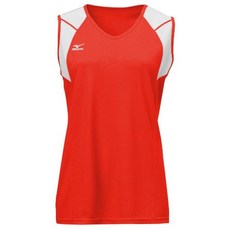 Mizuno 여성용 퍼포먼스 민소매 배구 저지, 1개