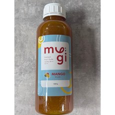 mugi 芒果果膏 1400g, 1個