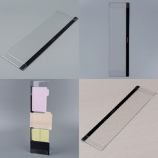 모니터용 명함 홀더 메모보드 스탠드 책상용품 사무용품 모니터 명함 꽂는 보드