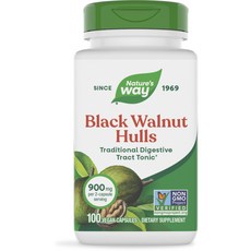 네이쳐스웨이 블랙 월넛 500mg 캡슐, 1개, 100정