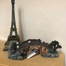 (ABM도매콜) 어항 장식 오작교(중) CH-4447, 1개