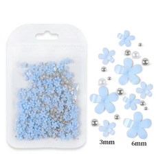 30PCS 3D 네일 미니 부품 디자인 투명 라인 젤리 매니 여름 DIY 장식 아트 매력
