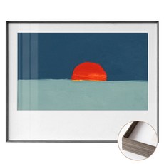 마벨인홈 북유럽풍 액자 인테리어 거실 탁상용 벽걸이 장식 프레임, 1개, 다크 우드
