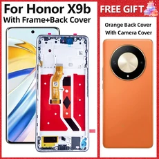 Honor X9b ALI-NX1 LCD 디스플레이용 6.78 인치 스크린 어셈블리 프레임 포함 디지털 터치 스크린 Honor, 10 Orange Kit