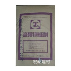 宏泰建材 南星磁磚填縫劑 25公斤, 1個