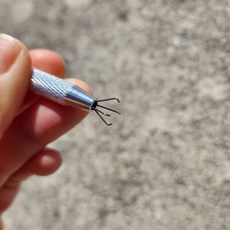 갈고리 사프형 피어싱 악세사리 핀셋집게, 1개, 상세페이지 참조