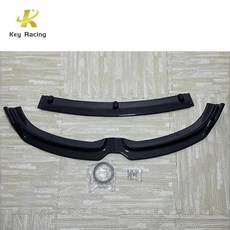 BMW 3 시리즈 F30 F35 13-19 프론트 범퍼 립 카나드 프로텍터 3피스 스플리터 호환, 카본 룩