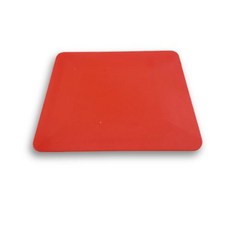 부드러운 삼각형 PPF 스퀴지: 자동 창문 틴팅용 탄소 필름 스크레이퍼 자동차 비닐 랩 코너 도달 범위가 있는 스티커 설치 도구 - (5개), 5, 레드