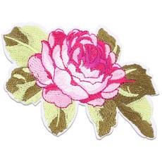 자수패치 한복장식 자수꽃 패치 와펜 마크 열접착형, 2개, 자수패치(NO.969)