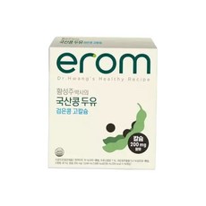 erm 국산콩 검은콩 고칼슘 두유 식물성 해조칼슘 영양 190ml 16개