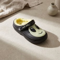 크록스 클래식 라인드 에일리언 클로그 토들러 - BLACK CRS211637 Co.1700549