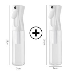 고압 연속 스프레이병 압축 초미세 분무 페이셜병 500ml - k405, 500ml-2개