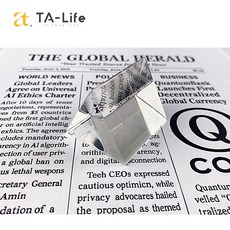 【TA-Life】透明壓克力三稜鏡 - 4.2x4.2x4.5公分