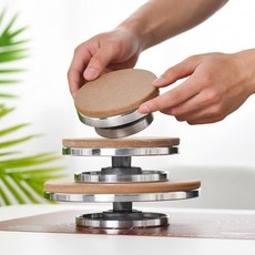 도자기 회전판 손물레 도예 점토 공방 공예 11cm 받침판 포함