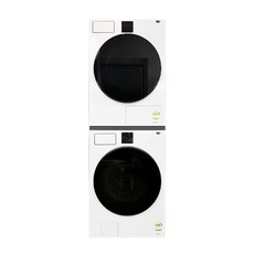 삼성 그랑데 WF80F25BDW + DV80F20DDW (WF80F2520BDHW) 세탁기건조기 1등급 상단설치 화이트 일렉, WF80F2520BDHW