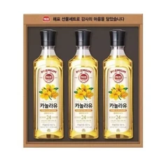 사조해표 해표 유3호 5개 선물세트 ( 쇼핑백 동봉 ), 1개