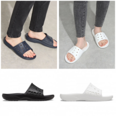 크록스 기본 슬리퍼 논슬립 사무실 병원 신발