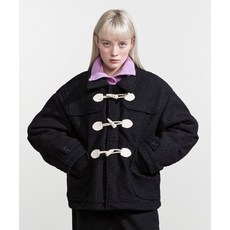 [국내매장판] 노이아고 NOIAGO NOI790 테리 더플 코트 (블랙) 194360