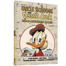 (영문도서) Walt Disney's Uncle Scrooge & Donald Duck: Bear Mountain Tales Hardcover, Fantagraphics Books, English, 9781683966616