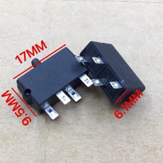 5개/몫 슬라이딩 스위치 SL 305 4 핀 3 3.5A 250V