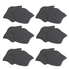 마음을담다 운동화뒤꿈치패드 6세트, 블랙 1cm