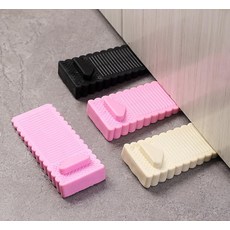 도어 출입문 1P 스토퍼 고정, 핑크, 핑크