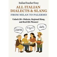 (英文圖書)All Italian Dialects & Slang: From Milan to Palermo - A Complete Guide to 20+ Re... 平裝版, Independently Published, 英文