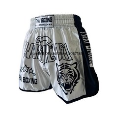 태국 복싱 반바지 신축성 무에타이 경량 킥복싱 그래플링 케이지 파이팅 팬츠, 1개, 11. ZA7