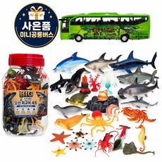 빅 오션 피규어 세트 + 공룡버스, 1개