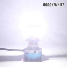 Canbus LED 헤드라이트 전구 백색 헤드램프 안개등 2x 고출력 55W 4300K H7, 01 6000K, 02 H11, 1개