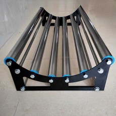 원단 롤링기 시트지 스테인리스 스틸 풀링기 받침 패브릭 필름 부직포 검정색, 1개, 11. 블랙 40폭 1.5m길이 2섹션